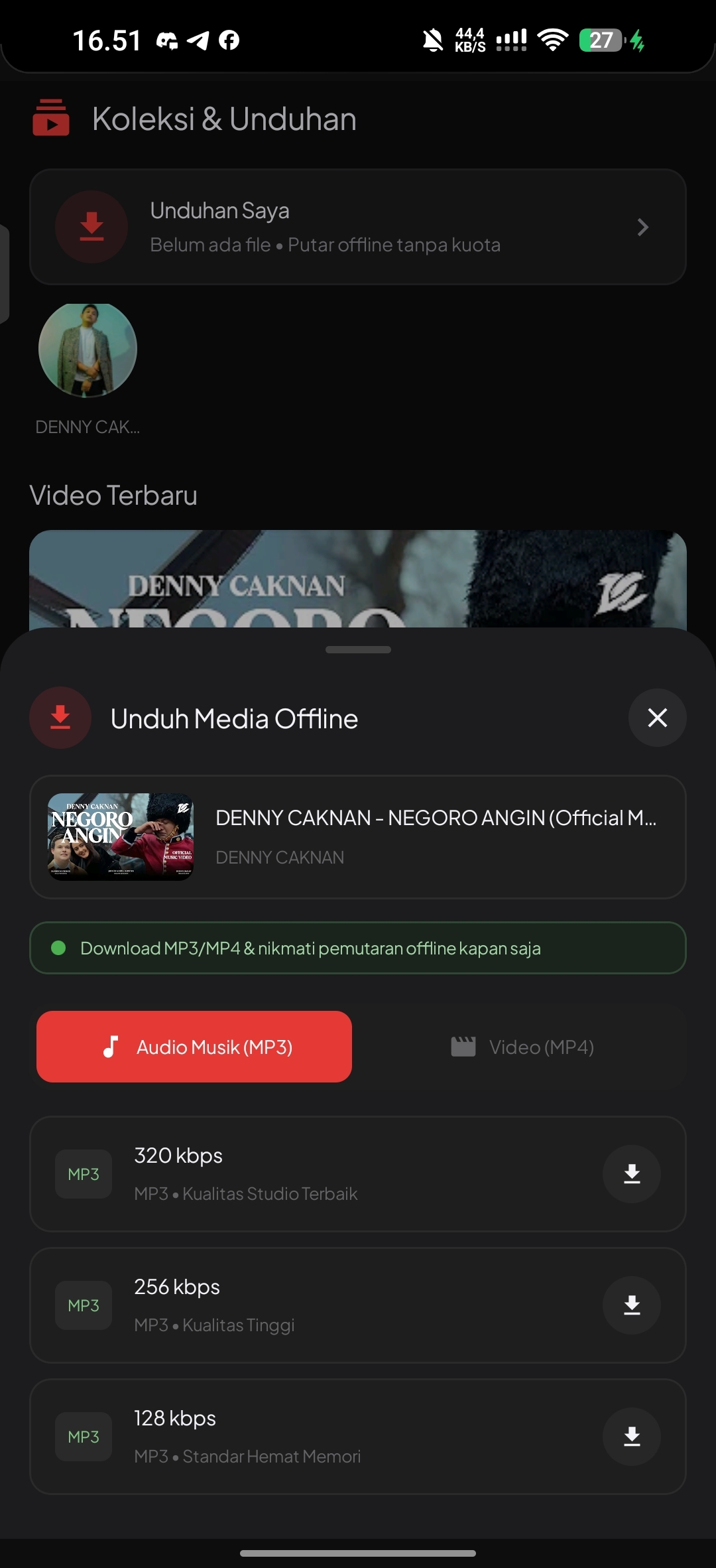 Downloads List